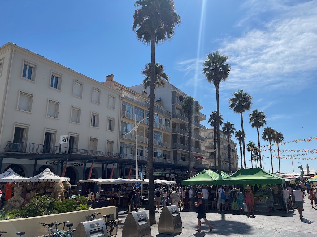 Marché Canet Plage Le Petit Paradis Canet