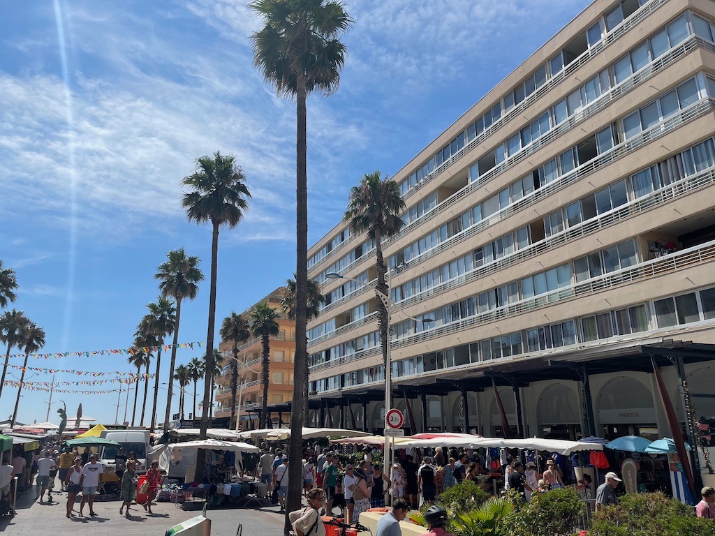 Marché Canet Plage Le Petit Paradis Canet