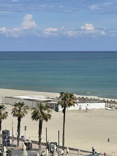 Vue sur mer Canet en Roussillon